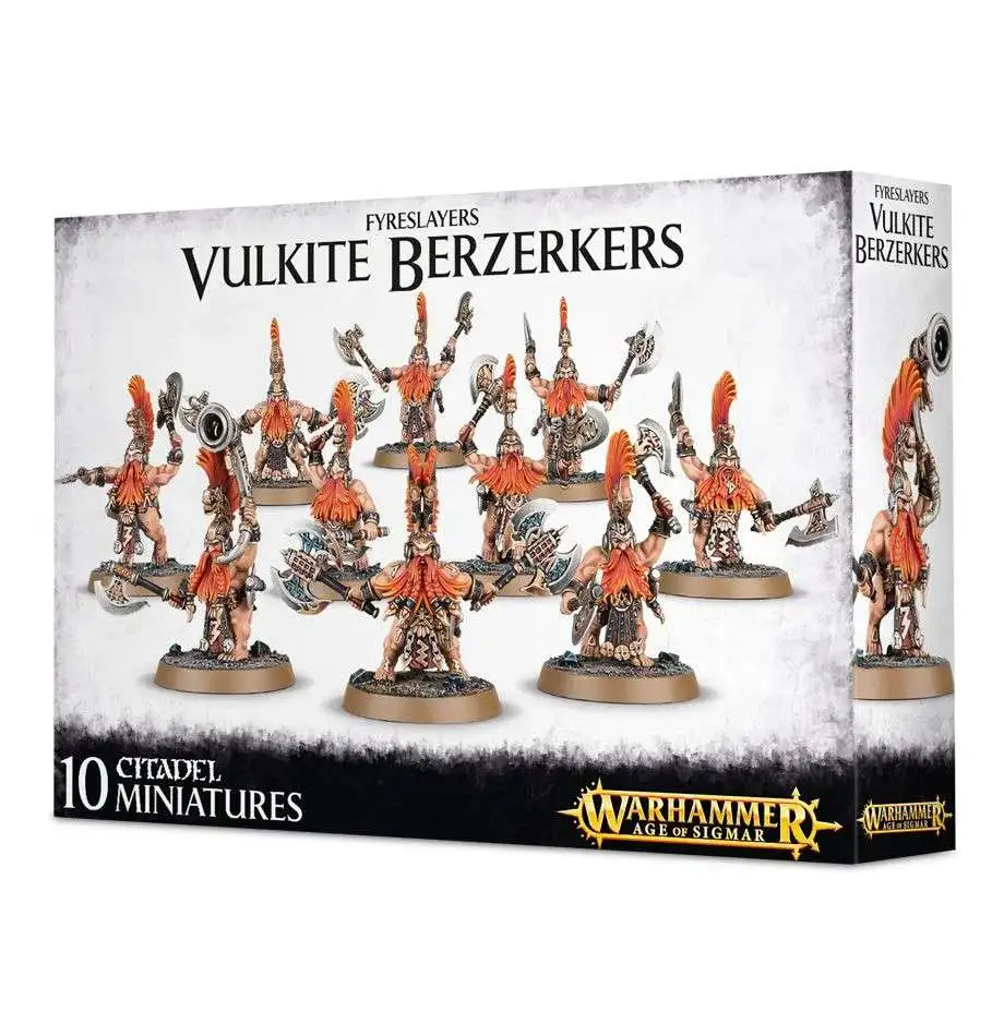 Best deal âď¸ Warhammer Age of Sigmar Fyreslayers Vulkite Berzerkers đ 1 Best deal âď¸ Warhammer Age of Sigmar Fyreslayers Vulkite Berzerkers đ