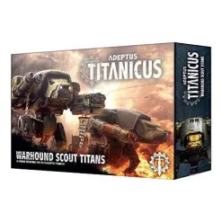 Brand new ⭐ Adeptus Titanicus Warhound Scout Titans ✨