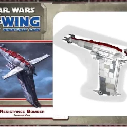 Promo 🌟 Star Wars X-Wing Miniatures Game Resistance Bomber Expansion Pack 👍
