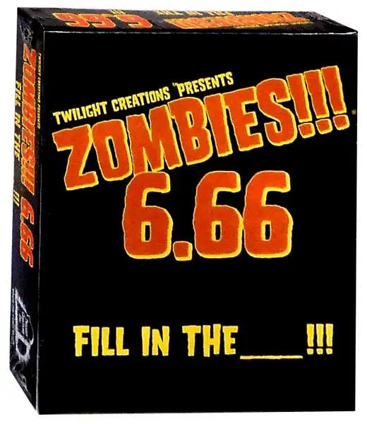 Budget 🤩 Zombies!!! 6.66 Fill in the ____!!! Board Game Expansion ✨ 1 Budget 🤩 Zombies!!! 6.66 Fill in the ____!!! Board Game Expansion ✨